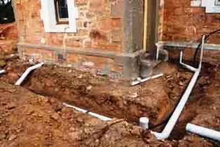 outside drainage Great Bookham